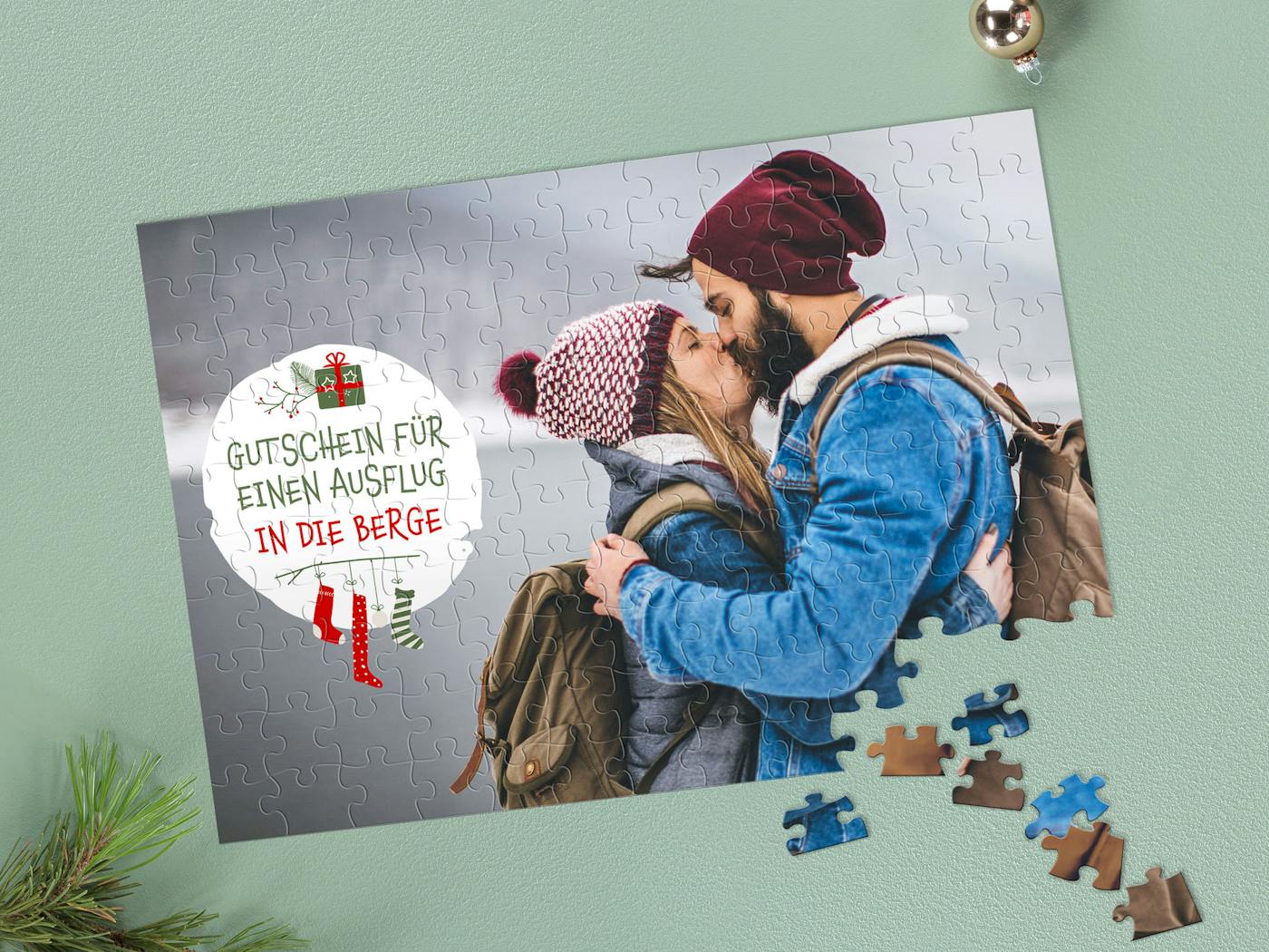 Post- & Weihnachtskarten als Puzzle verschicken