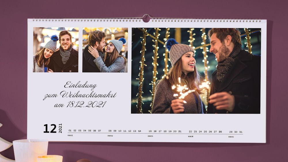 Kalender für den Partner gestalten | Pixum