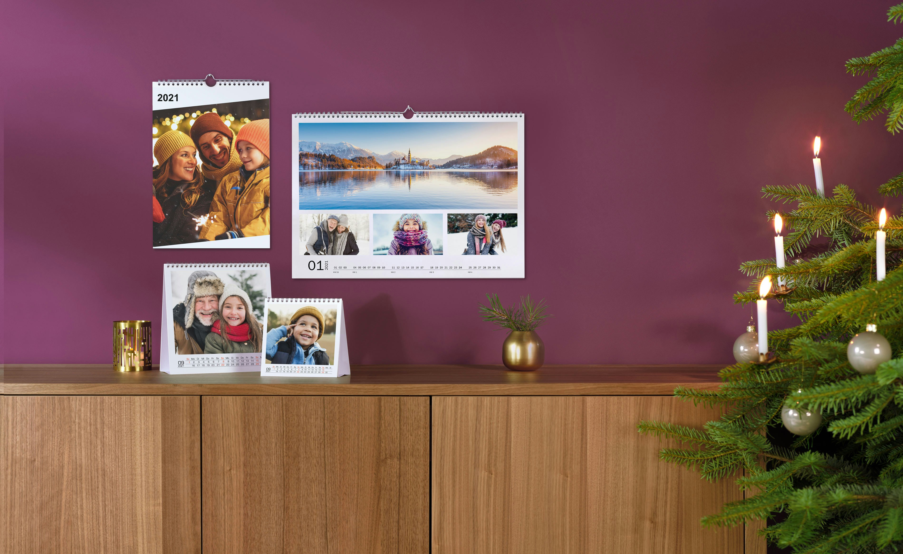 Als Jahresrückblick Geschenke gestalten Pixum