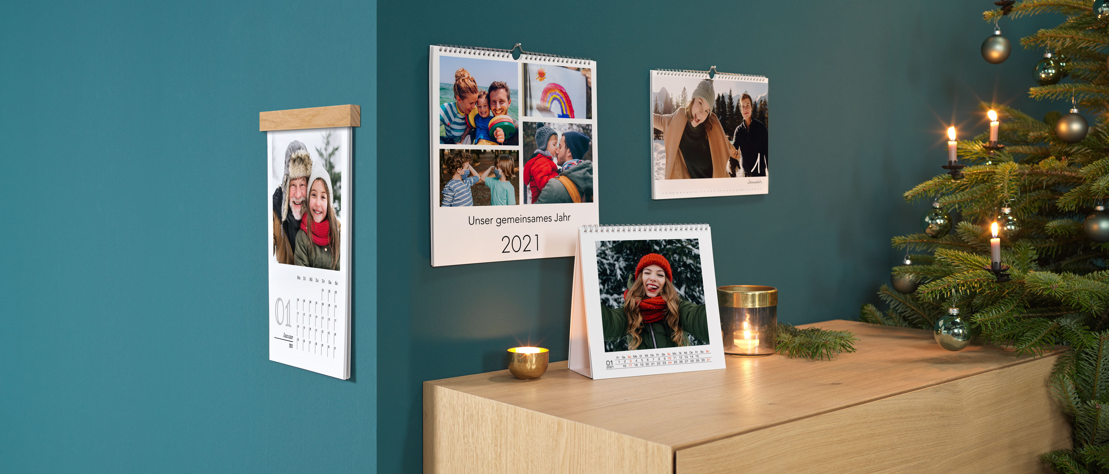 Kalender als Geschenk & Gutschein gestalten  Pixum