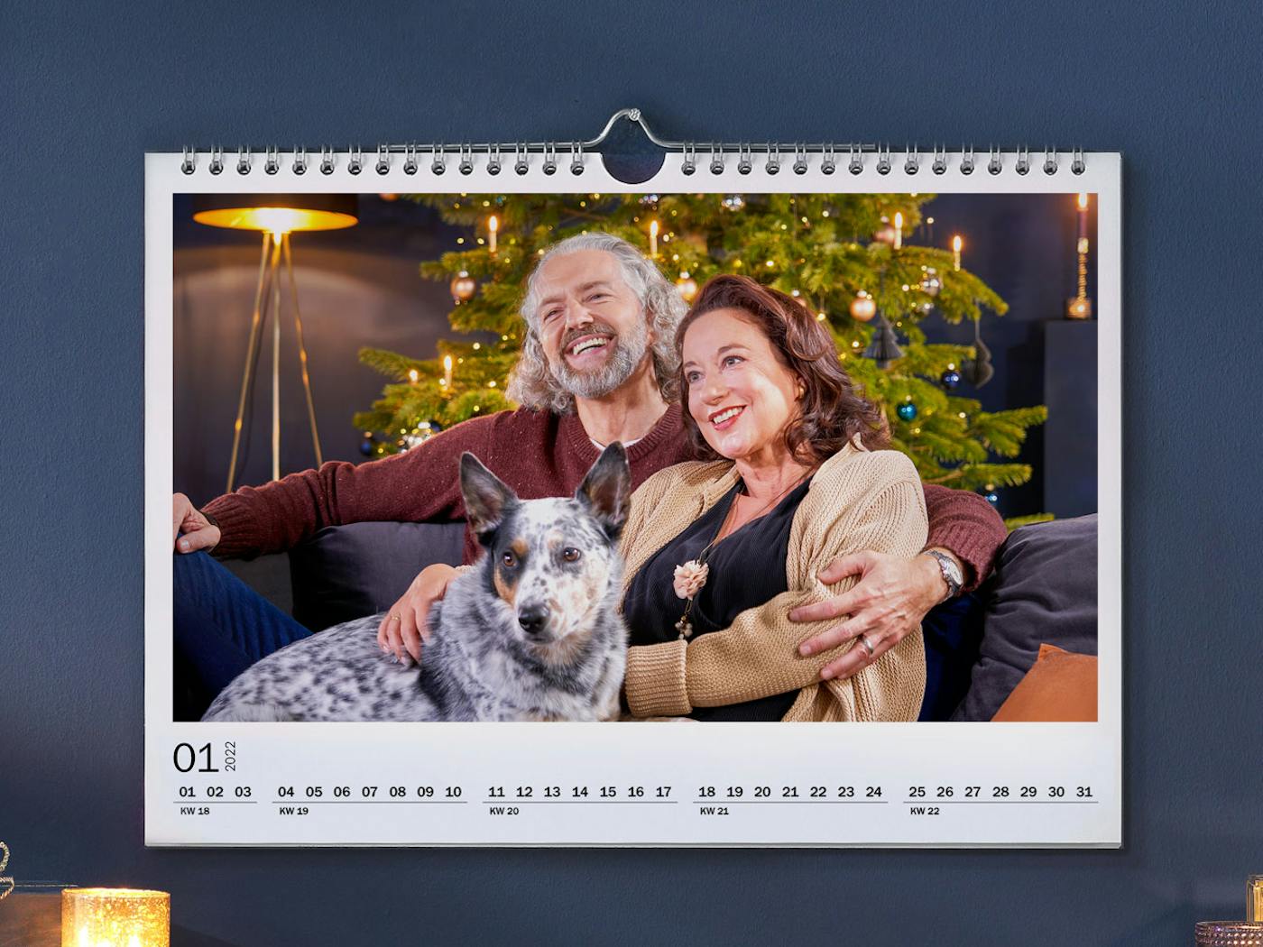 Calendarios A2 personalizados con tus fotos ms bonitas del ao