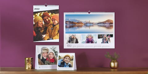 Personalised Desk Calendar as a Gift