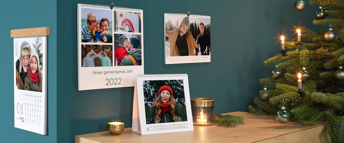Fotokalender zu Weihnachten gestalten