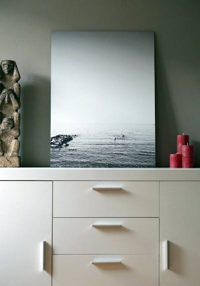 Alu-Dibond Wandbild mit Urlaubsfotos von Kreta von einem Pixum Kunden.