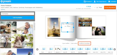 Come Si Inseriscono Testi Del Fotolibro Pixum