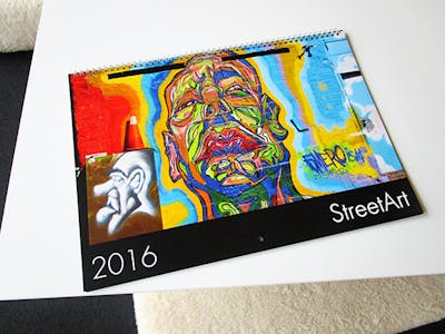 Streetart a New York in un calendario