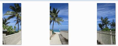 The gap between single pieces can be larger or smaller, but there has to be one to keep the harmony of the composition.