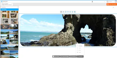 Runden Sie die Ecken Ihres Wandbildes einfach ab - direkt im Online-Designer.